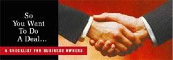 So You Want To Do A Deal �