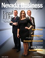 Nevada Business Magazine June 2011 Issue