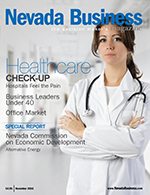 Nevada Business Magazine November 2010 Issue