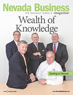 Nevada Business Magazine February 2013 Issue