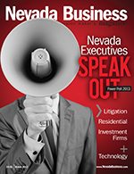 Nevada Business Magazine March 2013 Issue