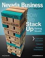View the August 2013 Issue of Nevada Business Magazine