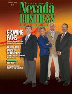 Nevada Business Magazine October 2005 View Issue
