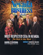 Nevada Business Magazine April 2005 Issue