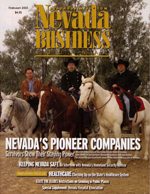 Nevada Business Magazine February 2003 View Issue