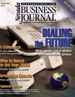 Nevada Business Magazine January 2000 View Issue