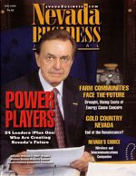 Nevada Business Magazine July 2001 View Issue
