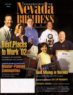 Nevada Business Magazine July 2002 View Issue