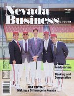 Nevada Business Magazine April 1988 View Issue