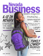 View the May 2015 issue of Nevada Business Magazine!