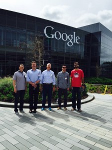 Members of senior leadership at Google met with the leadership team from Dickson Realty Inc. to discuss how to incorporate innovation into real estate.