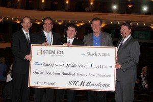 Middle school students will have access to Science, Technology, Engineering and Math (STEM 101) curriculum, thanks to a generous gift from The STEM Academy.