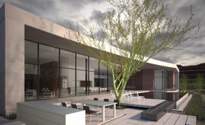 Continuing its commitment to bring the finest Desert Contemporary architects in the country to ASCAYA, the luxury hilltop community has started construction