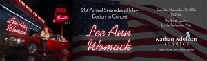 Award-winning country music singer and songwriter, Lee Ann Womack, joins the stage with local Southern Nevada medical community