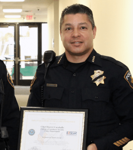 College of Southern Nevada (CSN) Police Chief Darryl Caraballo was honored for the department’s steadfast support of the U.S. military.