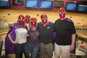More people can bowl and participate in this year’s Homeless Youth in the Alley Bowling Tournament as the popular event has expanded to add an evening tournament featuring a DJ and cosmic bowling, more sponsorship opportunities, and more fun in addition to the usual daytime superhero fun.