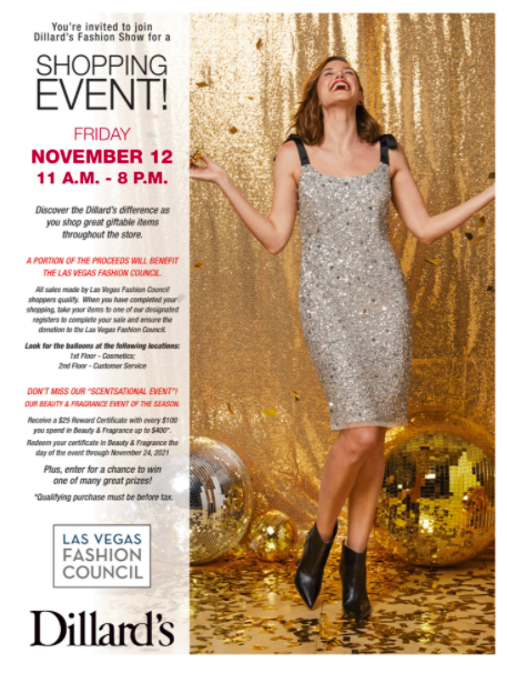 Las Vegas Fashion Council Hosts Little Black Dress Event and Dillards Fashion Show Shopping Event